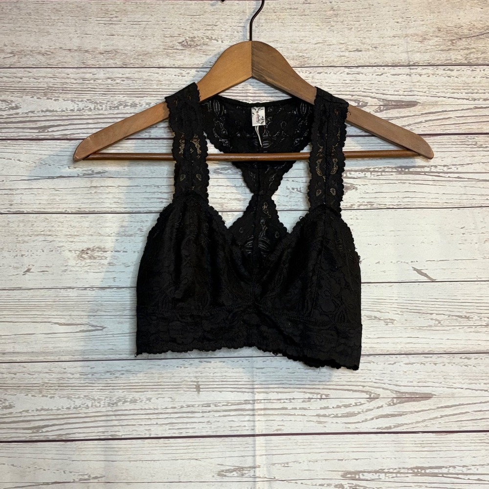 Intimately by Free People Bralette‎ 2pk Black White S/P